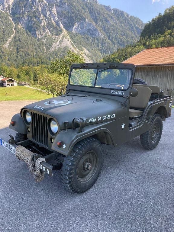 Grün Gebraucht 1959 Jeep Willys SUV | 25.000 € - Bild 1/4