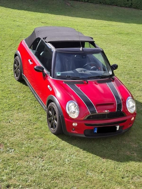 Rot Gebraucht 2008 Mini Cooper S Cabriolet Cabrio | 6.660 € (Fairer Preis) - Bild 1/4