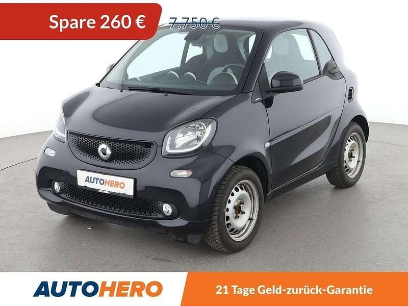 Schwarz Gebraucht 2015 Smart ForTwo Coupé Passion Kleinwagen | 7.490 € (Guter Preis) - Bild 1/3