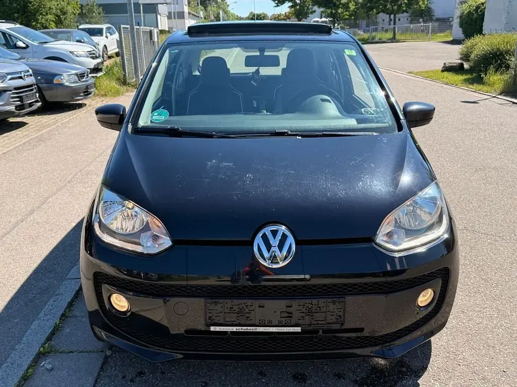 Usado VW up! 75 CV (55 kW) 2012 Negro Utilitario