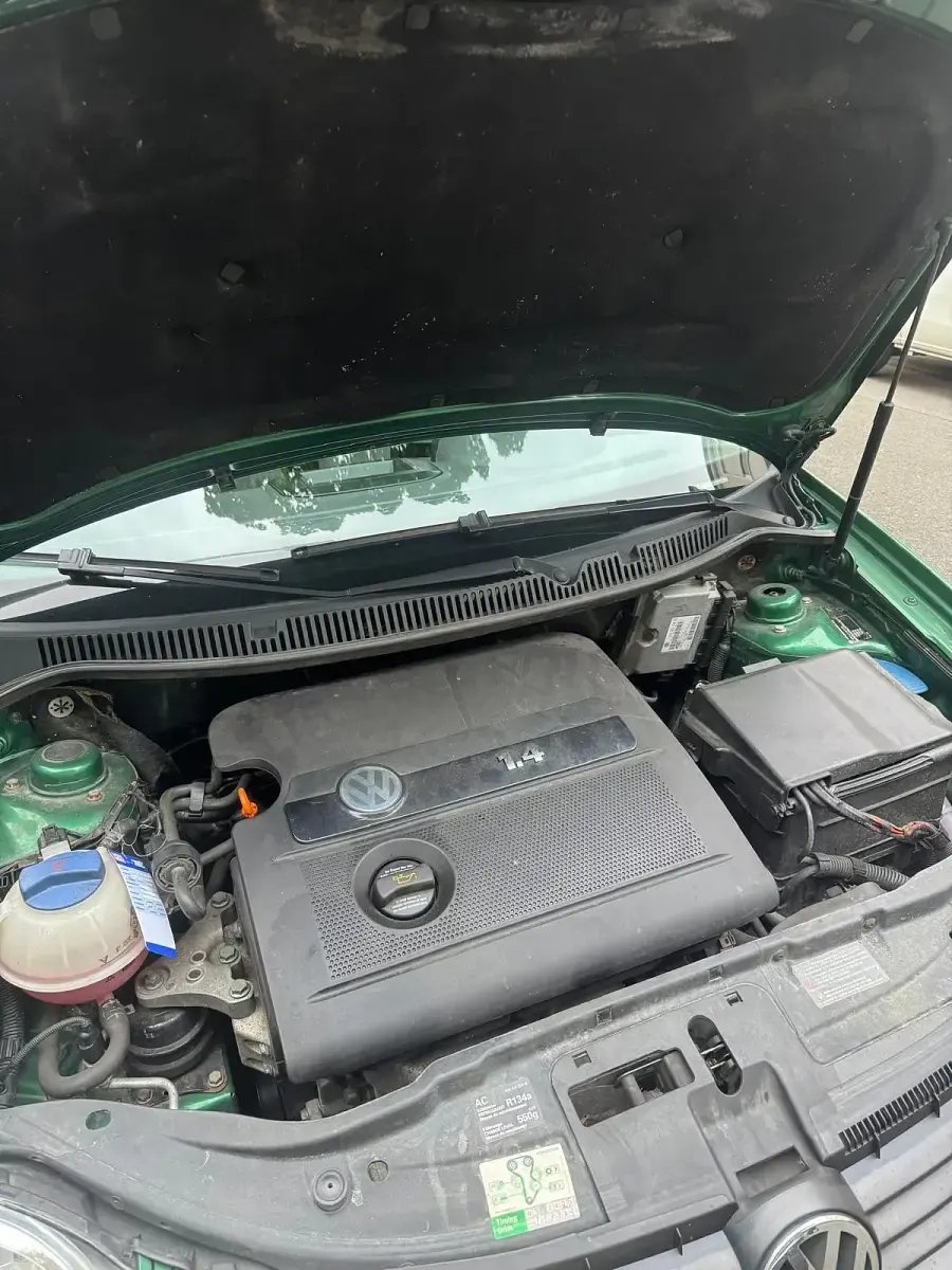 Gebraucht VW Polo 75 PS (55 kW) 2003 Grün Kleinwagen