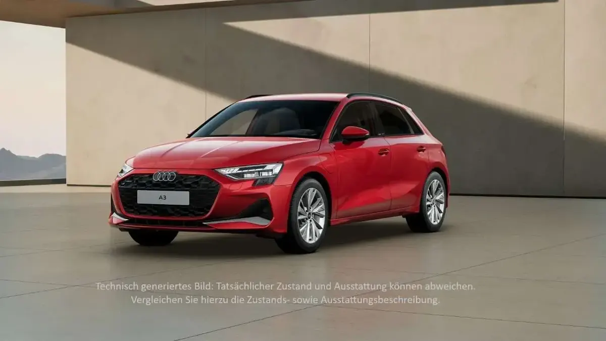 Gebraucht Audi A3 204 PS (150 kW) 2025 Progressivrot metallic Limousine