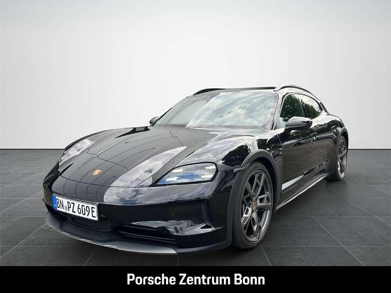 Tiefschwarzmetallic Gebraucht 2025 Porsche Taycan Cross Turismo Limousine | 125.950 € - Bild 1/4