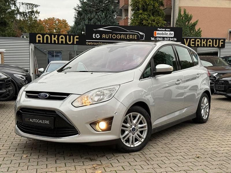 Silber Gebraucht 2014 Ford C-MAX Titanium Van / Kleinbus | 8.850 € (Fairer Preis) - Bild 1/4