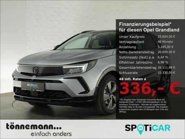 Grau Gebraucht 2024 Opel Grandland X SUV | 25.824 € (Guter Preis) - Bild 1/4