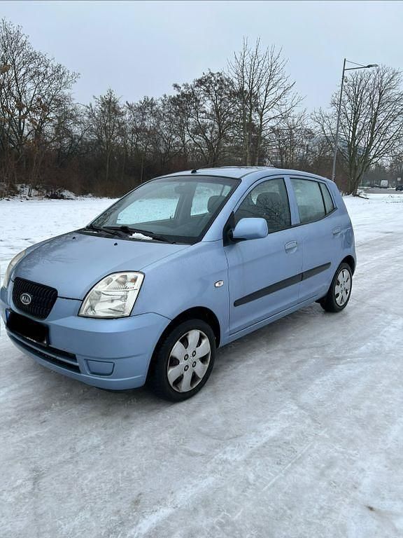 Gebraucht Kia Picanto LX 65 PS (47 kW) 2005 Silber Kleinwagen