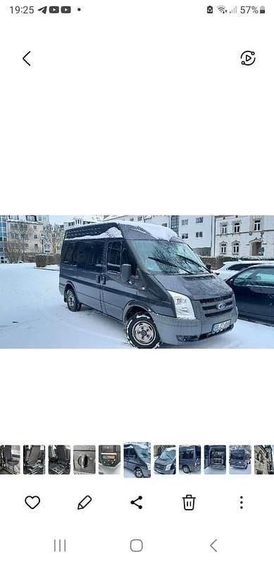 Gebraucht Ford Transit 82 PS (60 kW) 2011 Grau Van / Kleinbus