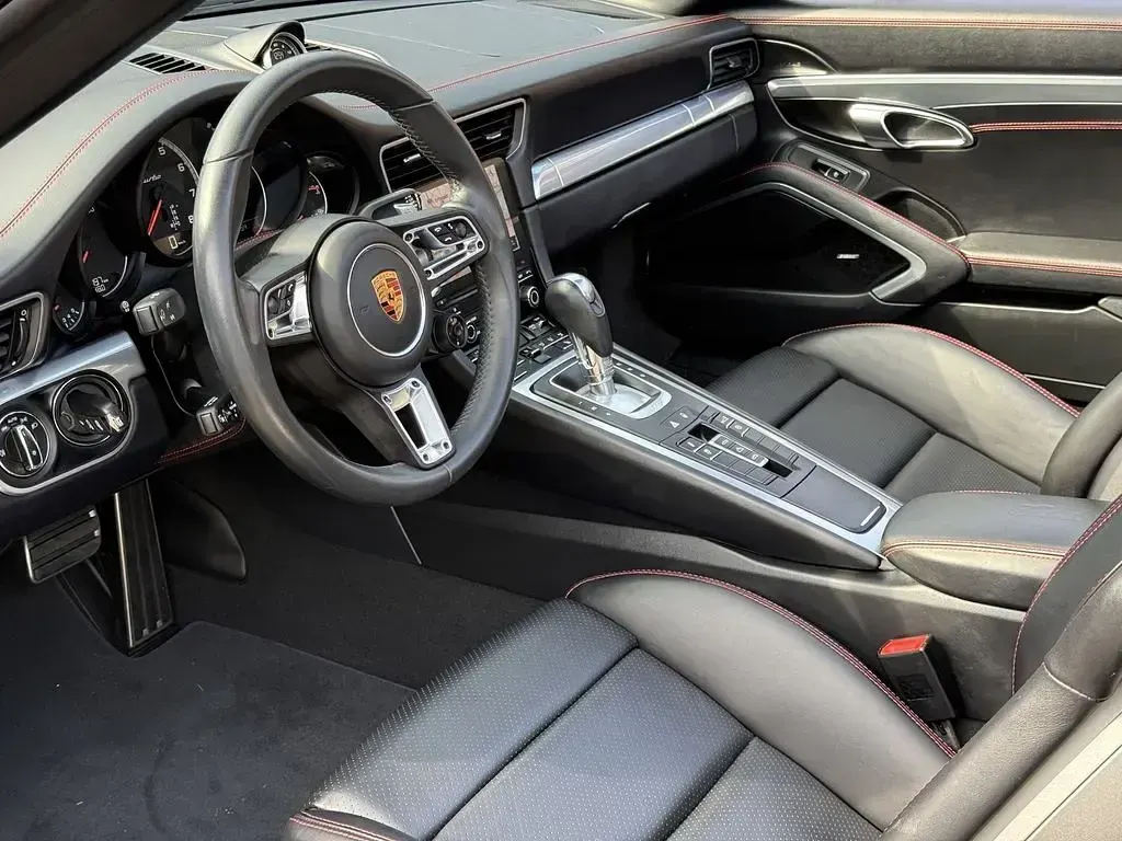 Gebraucht Porsche 911 Turbo Cabriolet 540 PS (397 kW) 2016 Tiefschwarzmetallic Cabrio