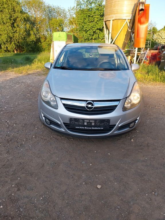 Silber Gebraucht 2008 Opel Corsa Edition Kleinwagen | 1.500 € (Superpreis) - Bild 1/4
