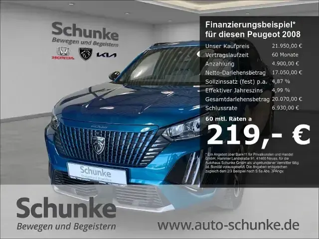 Gebraucht Peugeot 2008 Allure 136 PS (100 kW) 2025 SUV