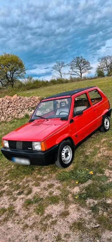 Gebraucht Fiat Panda 34 PS (25 kW) 1990 Rot Kleinwagen