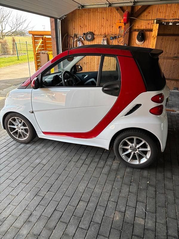 Gebraucht Smart ForTwo Cabrio 71 PS (52 kW) 2015 Weiß Cabrio