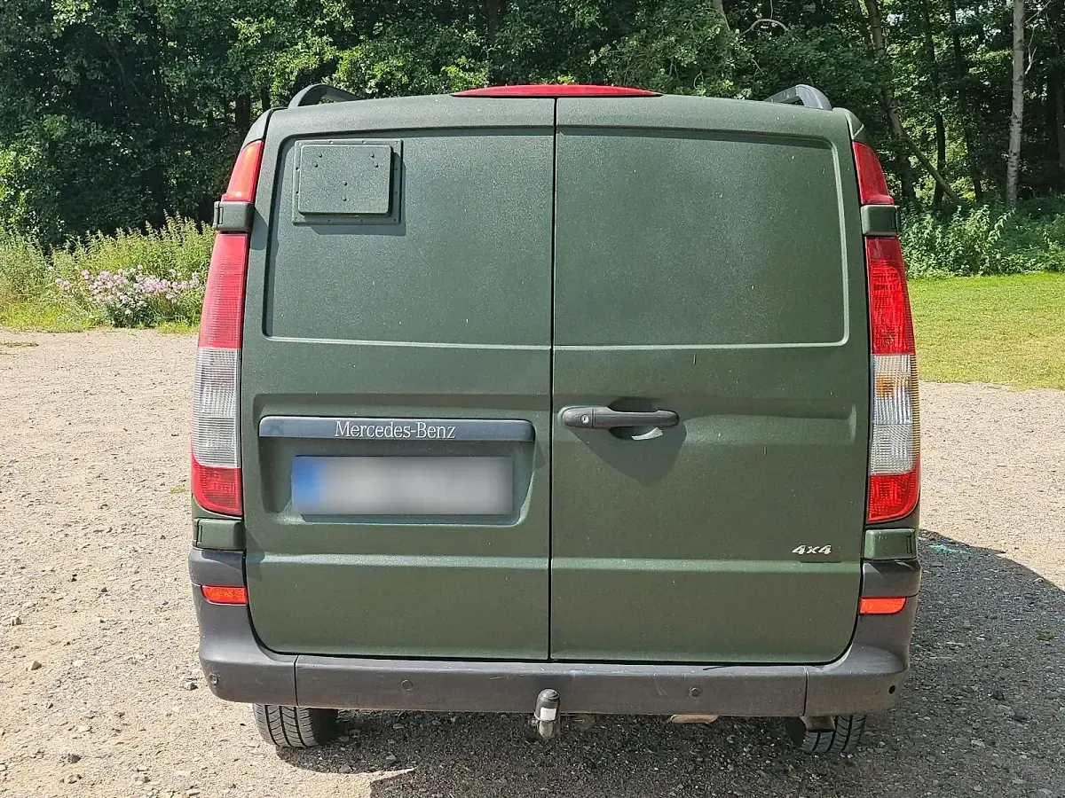 Gebraucht Mercedes Vito 136 PS (100 kW) 2012 Grün Van