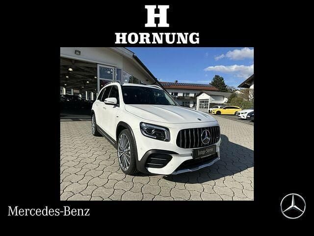 Unilack polarweiß Gebraucht 2021 Mercedes GLB35 AMG SUV | 39.900 € (Fairer Preis) - Bild 1/2