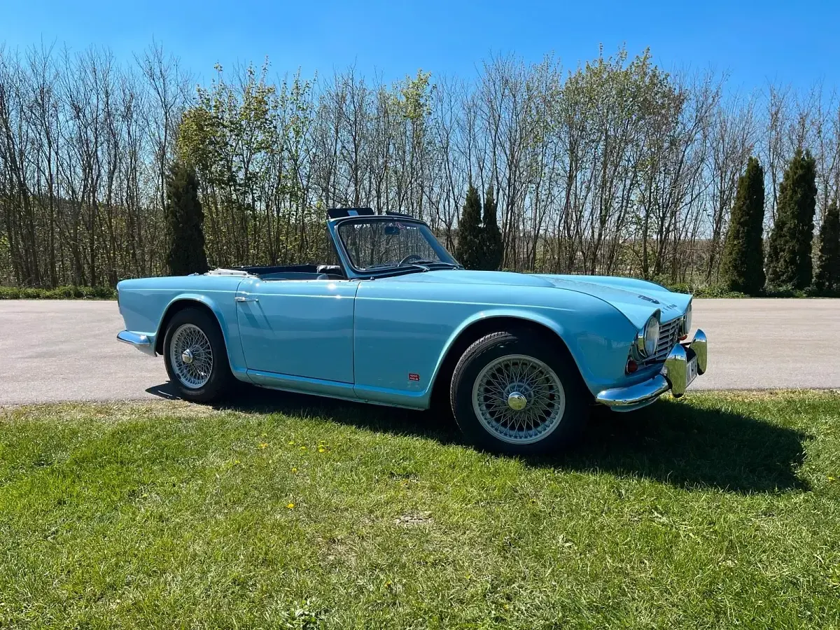 Gebraucht Triumph TR4 100 PS (73 kW) 1962 Blau Cabrio