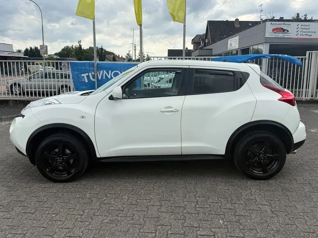 Gebraucht Nissan Juke Acenta 117 PS (86 kW) 2012 Weiß SUV