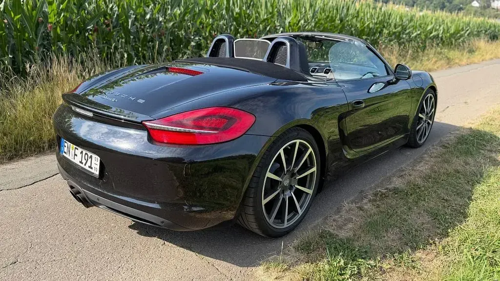 Gebraucht Porsche Boxster Black Edition 265 PS (194 kW) 2016 Schwarz Cabrio