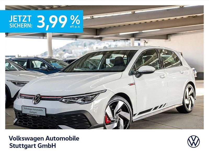 Pure white Gebraucht 2023 VW Golf VIII GTI Limousine | 32.430 € (Superpreis) - Bild 1/4
