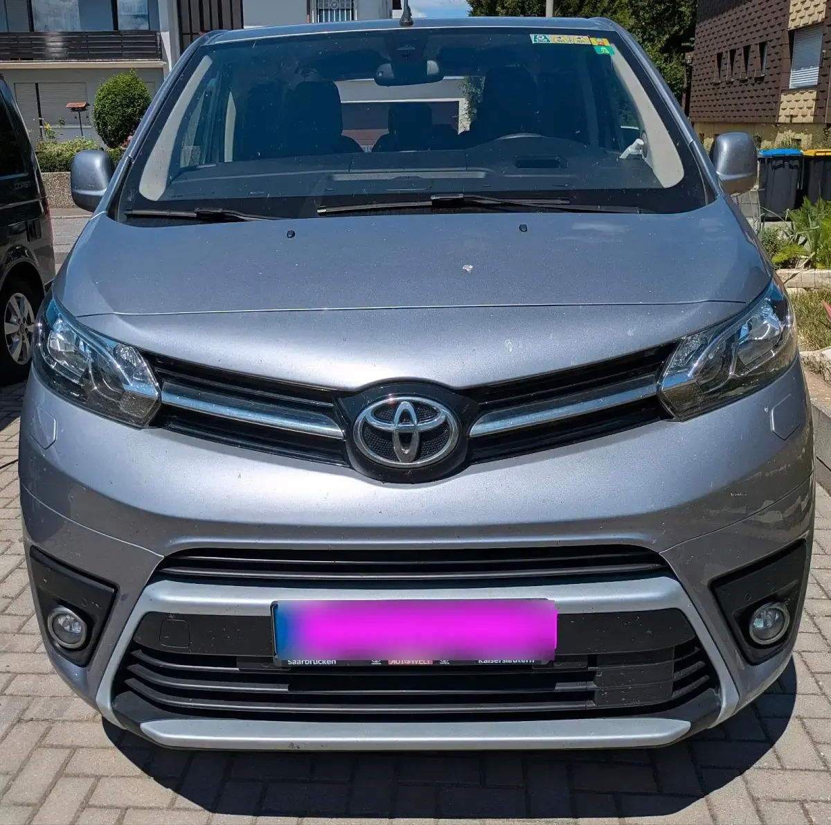 Gebraucht Toyota Proace 144 PS (105 kW) 2021 Silber Van / Kleinbus
