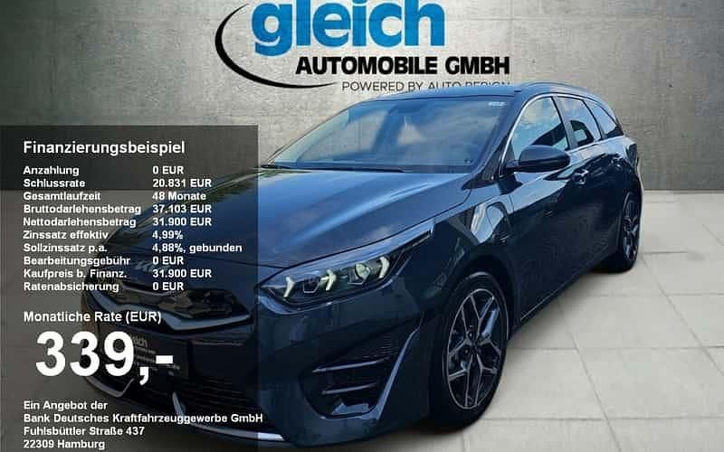 Pentametal metallic Gebraucht 2023 Kia Ceed Sportswagon Platinum Kombi | 26.900 € (Etwas zu teuer) - Bild 1/4