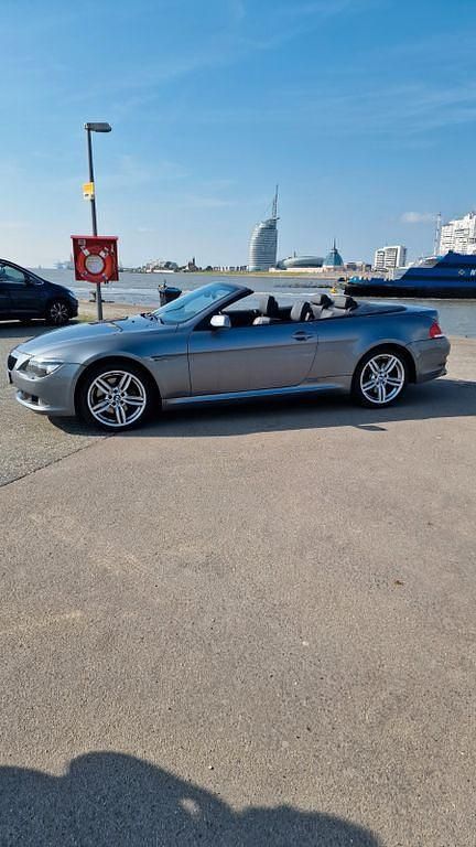 Grau Gebraucht 2009 BMW 635 Cabriolet Sport Line Cabrio | 14.399 € (Superpreis) - Bild 1/4