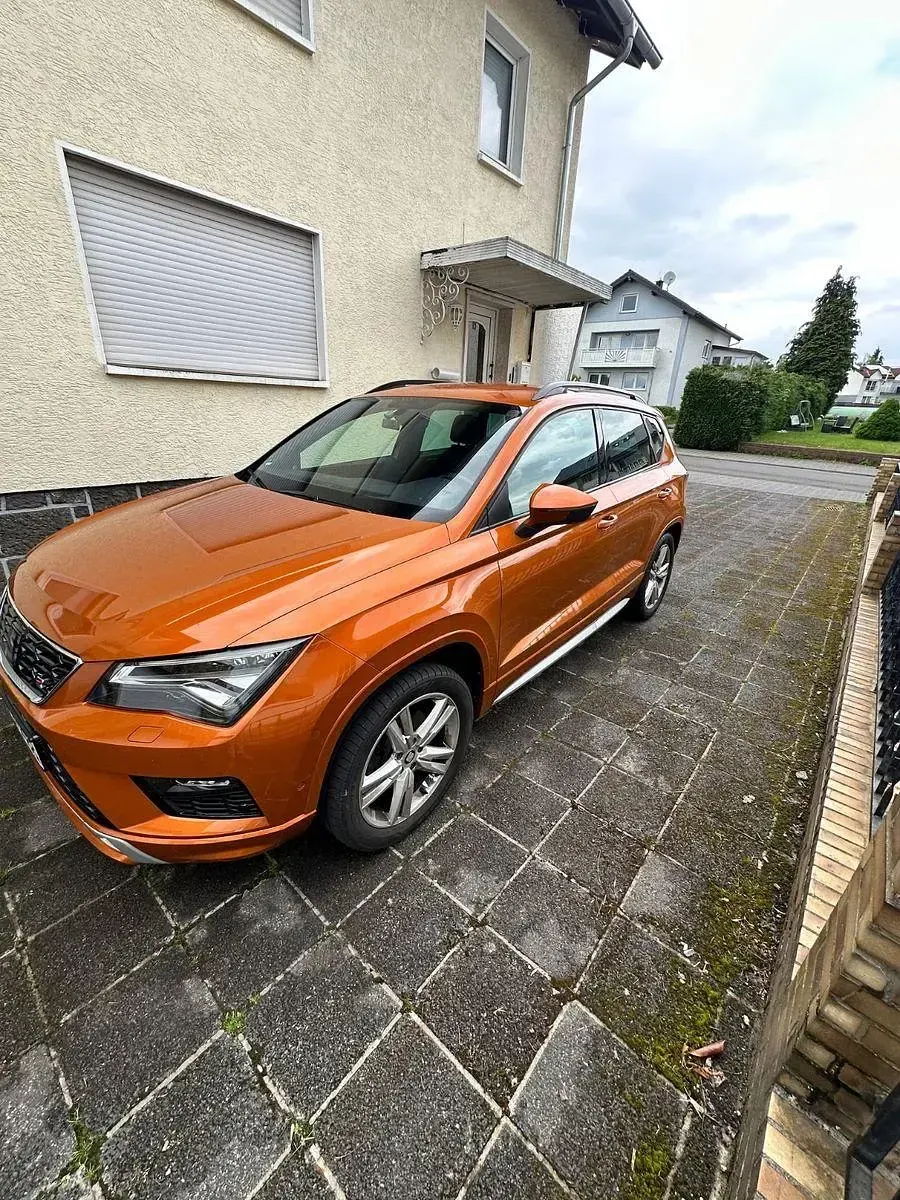 Używany Seat Ateca 4Drive 190 KM (139 kW) 2017 Pomarańczowy SUV