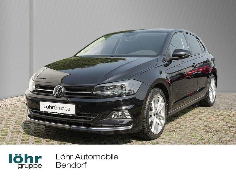 Deep black perleffekt Gebraucht 2021 VW Polo Highline Limousine | 19.480 € (Fairer Preis) - Bild 1/4