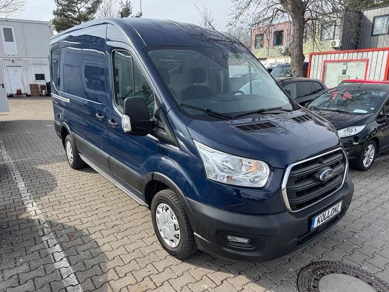 Gebraucht Ford Transit Trend 131 PS (96 kW) 2021 Blau Van / Kleinbus