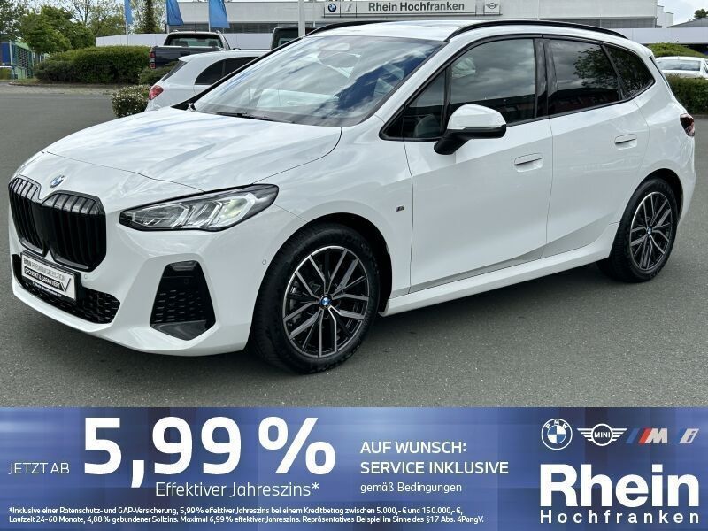 Weiß Gebraucht 2024 BMW 218 Active Tourer M Sport Van / Kleinbus | 32.190 € (Superpreis) - Bild 1/4