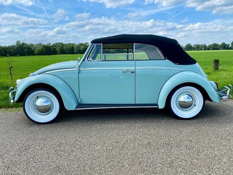 Gebraucht VW Käfer 34 PS (25 kW) 1963 Blau Cabrio
