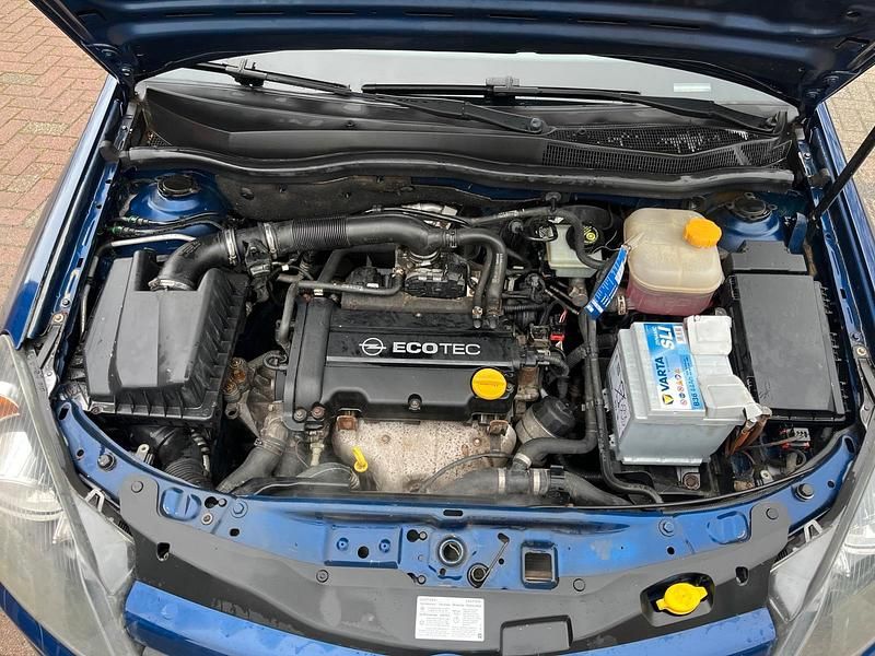 Gebraucht Opel Astra 2005 Blau Kleinwagen