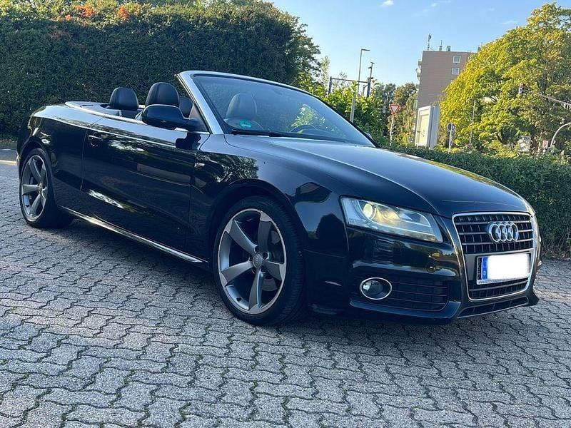 Schwarz Gebraucht 2011 Audi A5 Cabriolet S-Line Cabrio | 10.990 € (Guter Preis) - Bild 1/4