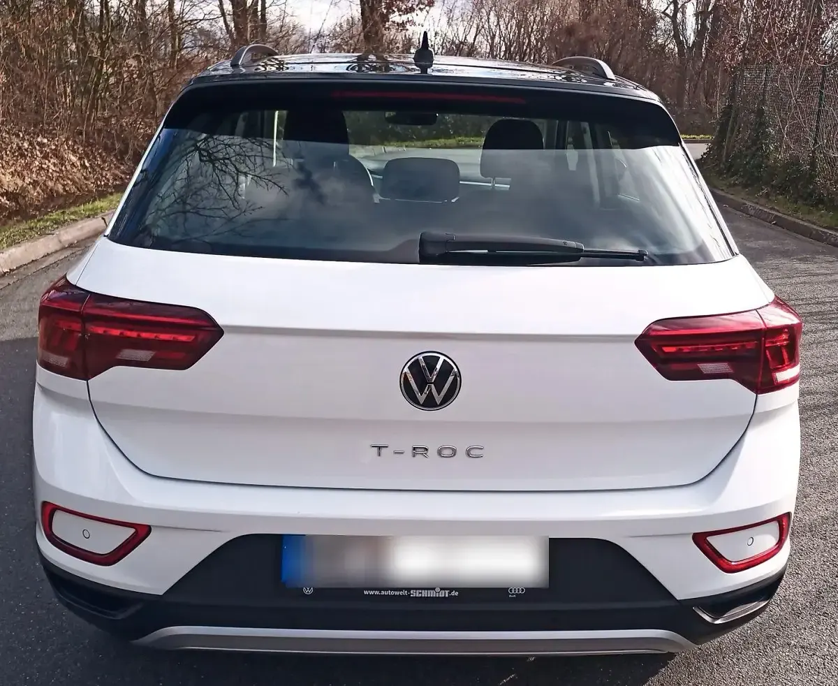 Gebraucht VW T-Roc Life 150 PS (110 kW) 2022 Weiß SUV