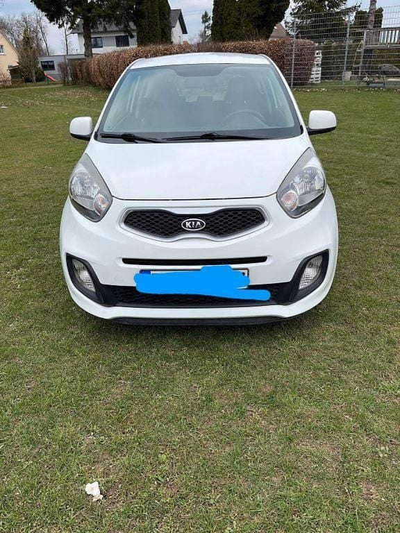Gebraucht Kia Picanto Attract 69 PS (50 kW) 2011 Weiß Kleinwagen