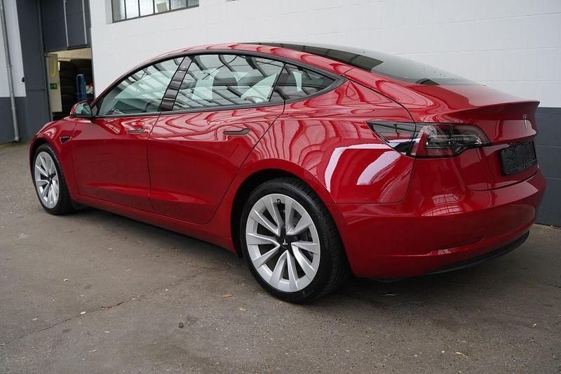 Gebraucht Tesla Model 3 Long Range AWD 366 kW (498 PS) 2020 Rot Limousine