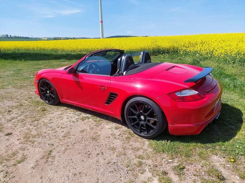 Gebraucht Porsche Boxster 239 PS (175 kW) 2004 Rot Cabrio