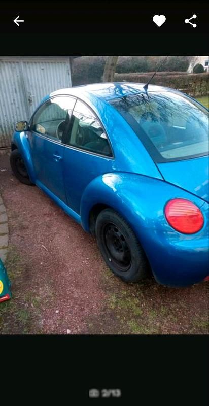 Gebraucht VW Beetle 2001 Blau Kleinwagen