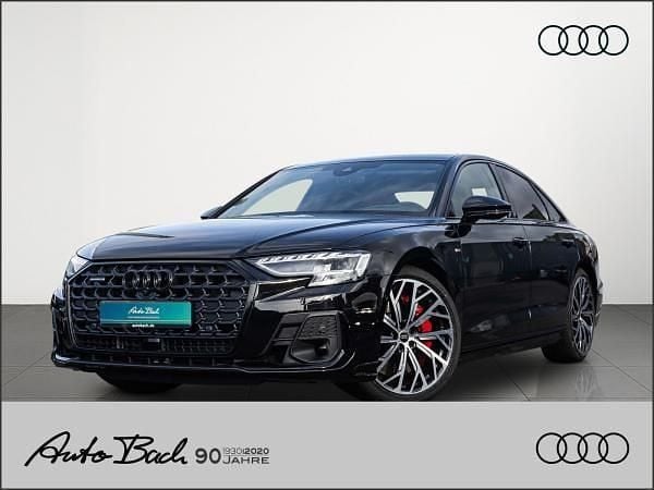 Schwarz (mythosschwarz metallic) Neu 2025 Audi A8 S-Line Limousine | 94.550 € (Fairer Preis) - Bild 1/4