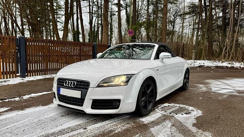 Gebraucht Audi TT S-line plus 200 PS (147 kW) 2008 Weiß Cabrio