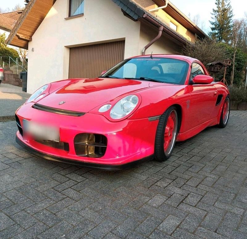 Second-hand Porsche Boxster 250 CP (183 kW) 1997 Roșu Cabrio