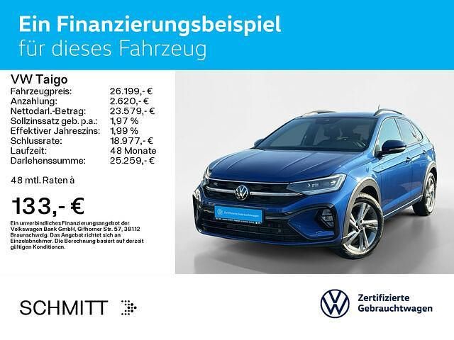 Gebraucht VW Taigo R-line 150 PS (110 kW) 2024 Reef blue metallic SUV