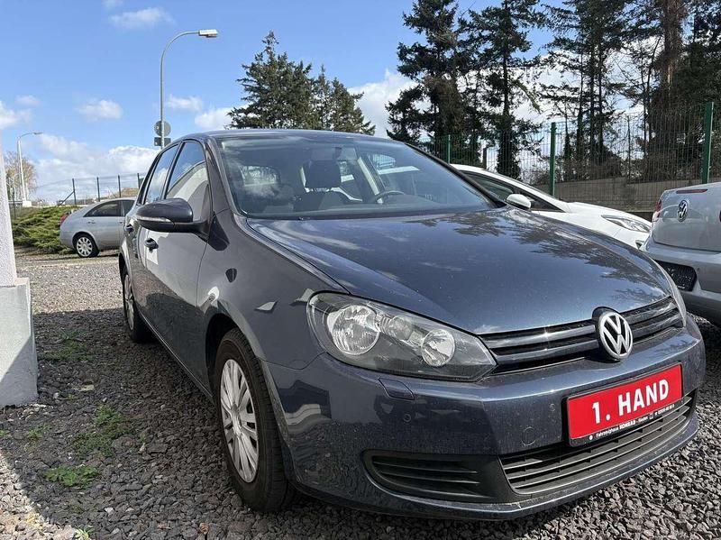 Blau Gebraucht 2012 VW Golf VI Trendline Kleinwagen | 4.050 € (Guter Preis) - Bild 1/4