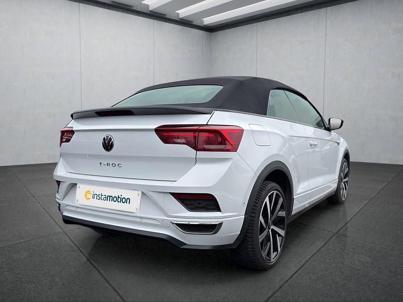 Gebraucht VW T-Roc Cabriolet 150 PS (110 kW) 2021 Weiß Cabrio