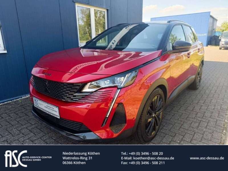 Lackierung ultimaterot/metall Gebraucht 2021 Peugeot 3008 GT Limousine | 42.950 € - Bild 1/4