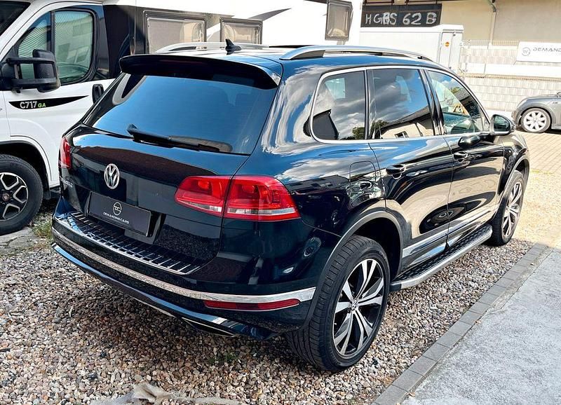 Gebraucht VW Touareg R-line 262 PS (192 kW) 2015 Schwarz SUV