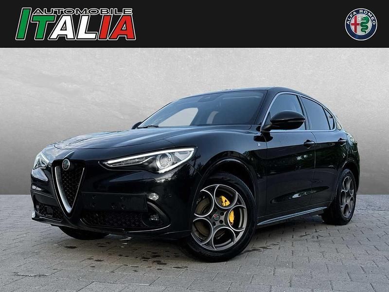 Schwarz Gebraucht 2021 Alfa Romeo Stelvio Lusso SUV | 27.490 € (Fairer Preis) - Bild 1/4