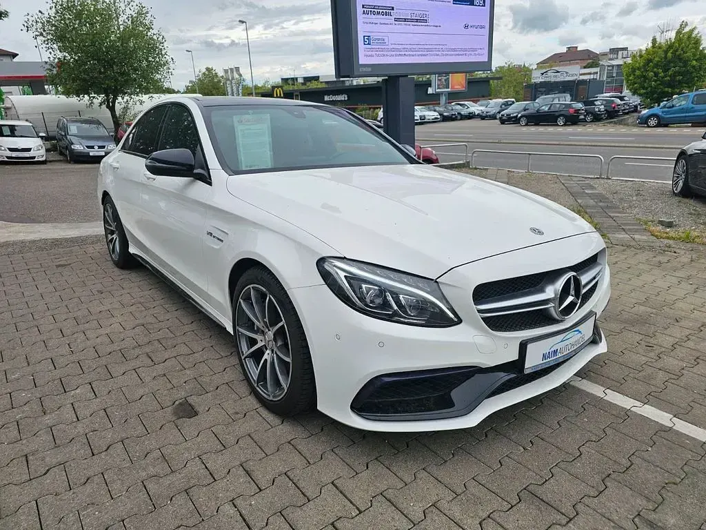 Gebraucht Mercedes C63 AMG AMG 476 PS (350 kW) 2017 Weiß Limousine