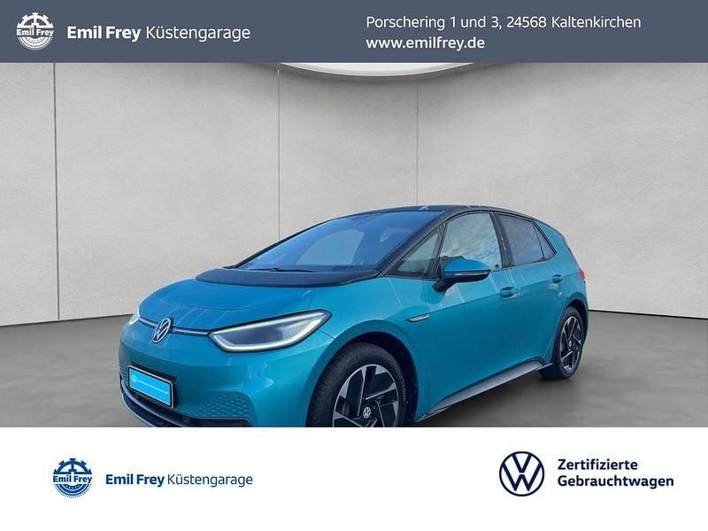 Gebraucht VW ID.3 Pro 150 kW (204 PS) 2021 Blau Kleinwagen