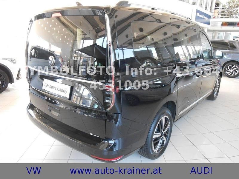 Neu VW Caddy Maxi Dark Label 122 PS (89 kW) 2025 Schwarz Van / Kleinbus