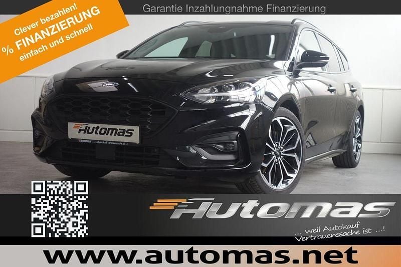 Schwarz Gebraucht 2020 Ford Focus ST-Line X Kombi | 16.450 € (Guter Preis) - Bild 1/4